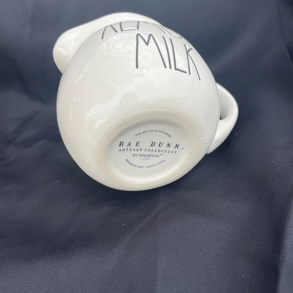 Rae Dunn Almond Milk pitcher